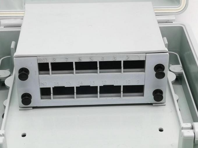 Outdoor Fiber Optic Terminal Box 16 Ports 96 Cores KCO-FDP-16M 1X16 LGX Splitter Box
