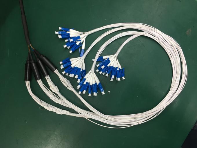 24 Core Optical Fiber Cable Multimode 9 / 125 Fast Underground Network Installation