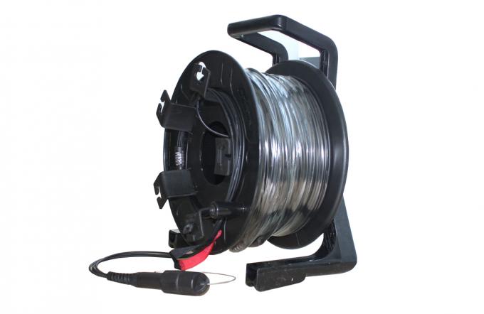 UV Resistant Fiber Optic Patch Cord Cable Drum Reel CPRI Armored TPU SC LC MPO