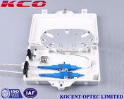 2 Port 1x2 Ofc Fibre Optic Cable Termination Boxes FTTH IP67 Waterproof