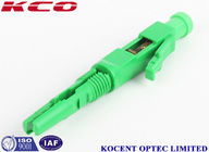 FTTX  Lc Apc Fiber Optic Fast Connector , Optical Cable Adapter 55mm 60mm
