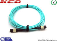 MPO Armored Fiber Optic Patch Cord 8 12 24 Core Rodent Proof Patch Jumper LSZH