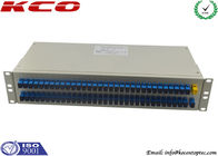 Rack Fiber Optic Cable Splitter PLC 1x64 Corning Passive Optical Networks Support