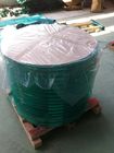 Green Armored Fiber Optic Cable Roll Copolymer Coated Steel Tape Both Side PE