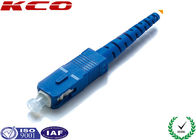 Single Mode Fiber Optic Accessories , SC Fiber Optic  Connector Pre Assemly