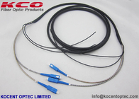 SC CPRI Outdoor Fiber Optical Patch Cord Amored / Non Armored FTTA TPU LSZH Black Color