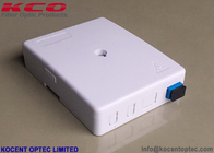 KCO-FTB-02N 2 Port 2 Core Fiber Optical Termination Box FTTH Indoor Face Plate Socket SC/UPC SC/APC