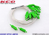 FTTH 2x16 Fiber Optic Audio Cable Splitter Low PDL With SC/APC LC/APC Connector