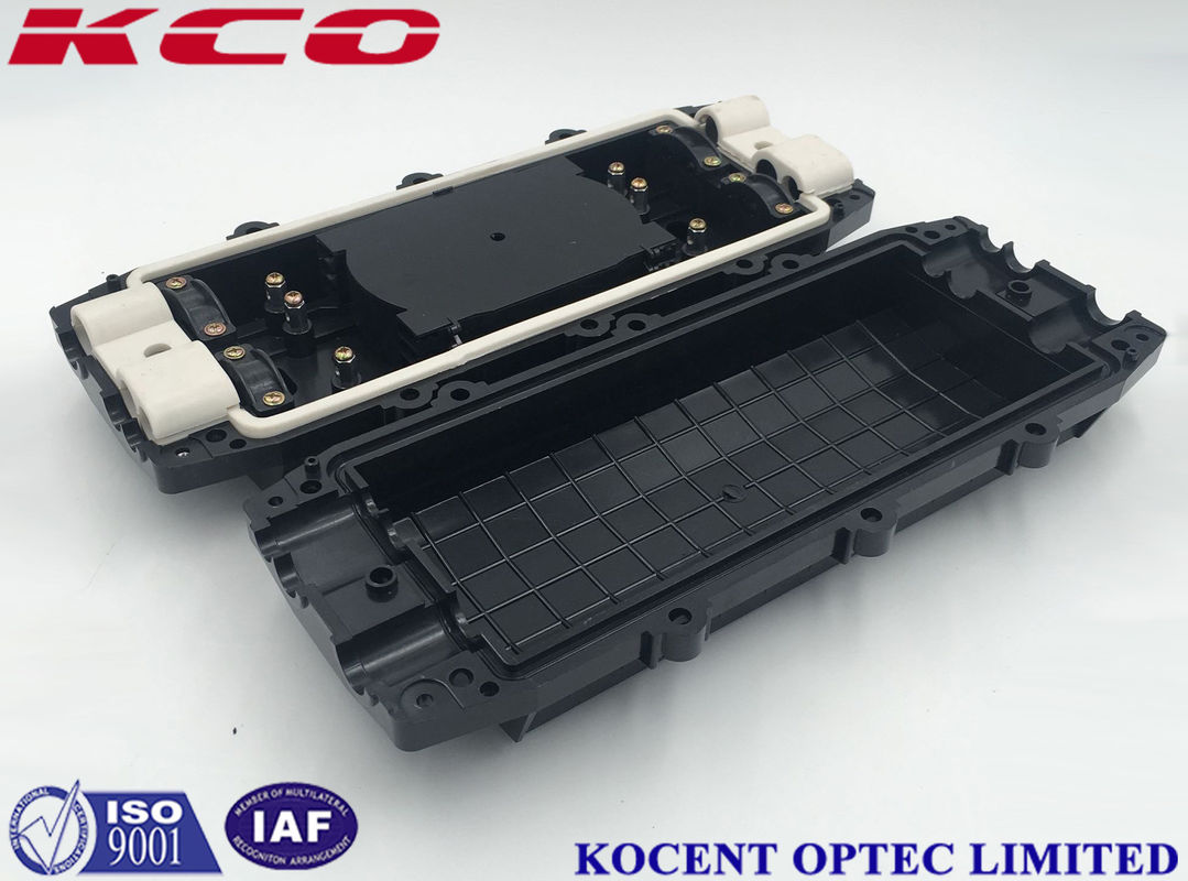 3 In 3 Out 144 Core Horizontal Fiber Optic Joint Box 144 Fibers IP65 Outdoor FTTA KCO-H33120