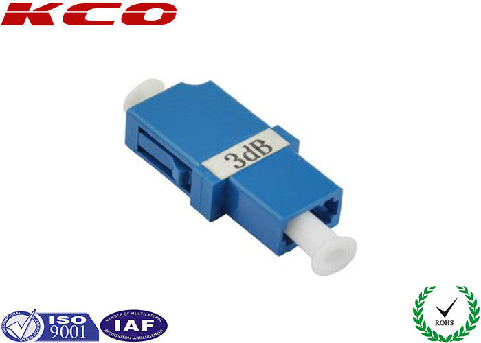 Adjustable Fiber Optic Attenuator Kits , Plastic Fiber Attenuator Lc 1dB - 30dB