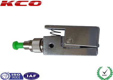 China Square Metal Bare Fiber Adaptor FC/APC SXSM , Fibre Optic Adapter Quick Interconnect factory