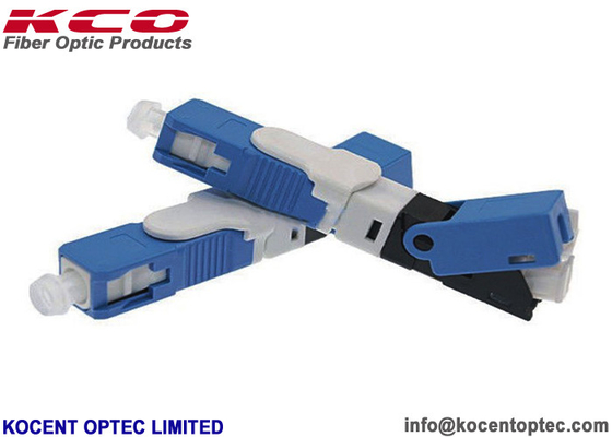 China Single Mode SCUPC Fiber Optic Fast Connector ESC250D 0.9mm Cable  FTTH FTTB FTTO FTTA factory