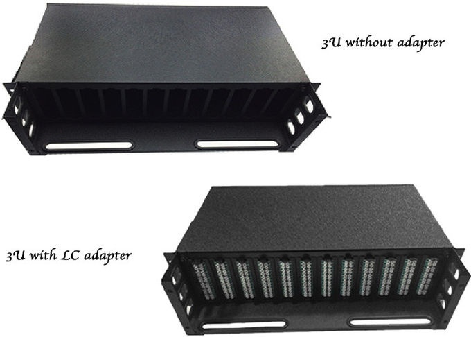 288 Core MPO MTP Patch Panel 3U 19 Inch Rack Mount / MPO to 24 LC SM MM Modular