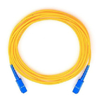 Customized Single Mode SC To SC Fiber Patch Cable Double Core G657A