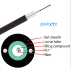 4f 6f 8f 12f with 2FRP strength member Outdoor Fiber Optic Cable GYFXTY