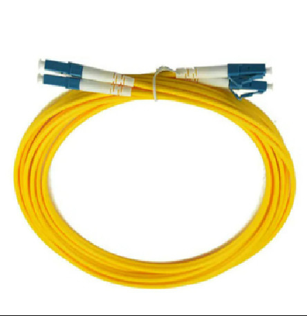 Lc To Lc Single Mode Fiber Patch Cable Duplex Fiber Jumper Durability