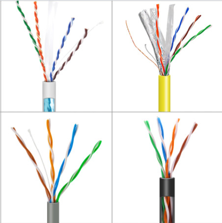 23AWG 4Pairs CAT6 LAN CABLE Fluke Test Network Cable UTP FTP SFTP 1000ft Cable