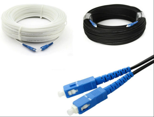 2mm 3mm SC UPC To SC APC Patch Cord G657A SX Duplex Fiber Optic